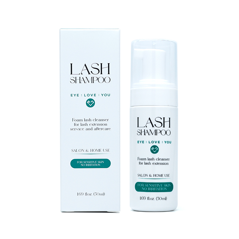 Eyelash Extension Foam Cleanser - 50 ミリリットルまつげエクステンションシャンプーまぶた発泡クレンザーまつげクリーナーフォーム無刺激まつげムースメイクアップツール
