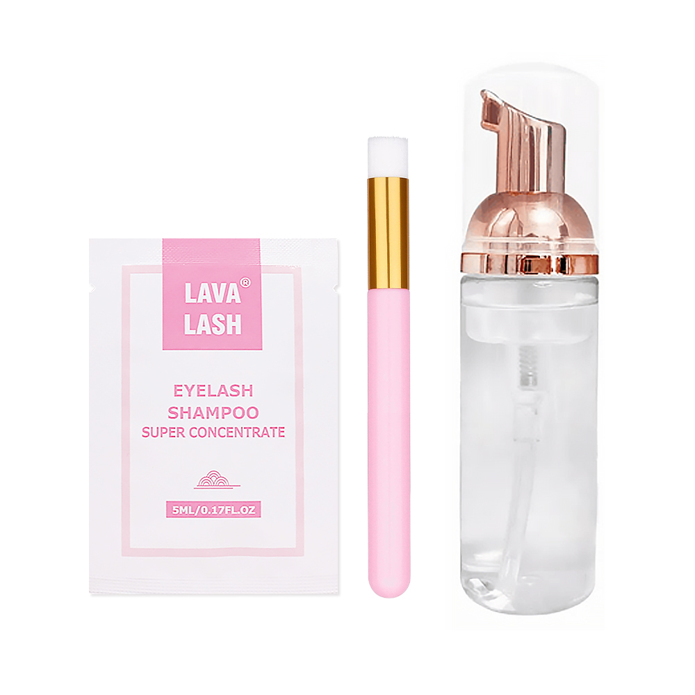 Eyelash Extension Foam Cleanser - 5ml まつげエクステンション シャンプー まぶた泡クレンザー、エクステンションとナチュラルまつげの洗浄、マスカラ リムーバー