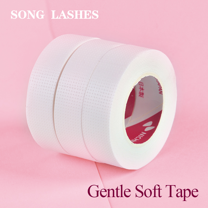 Eyelash Extension Japan - Songlashes-まつげエクステの6ロール,透明な医療用紙テープ,通気性のあるメイクアップツール,日本