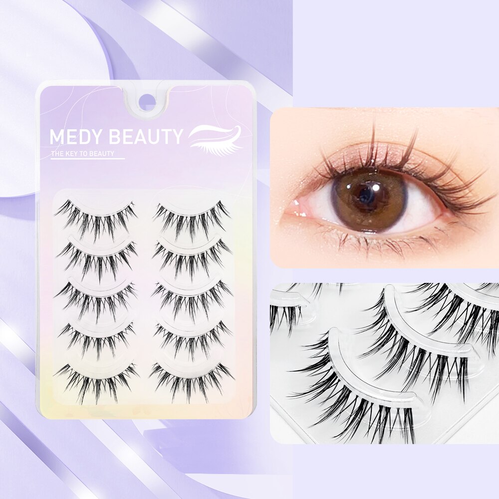 Eyelash Extension Supernatural - 3D まつげ既成ファン A/M 形状スパイククラスターまつげミックスエクステンション個別メイクスーパーナチュラルうっすら DIY 既成ペンドル