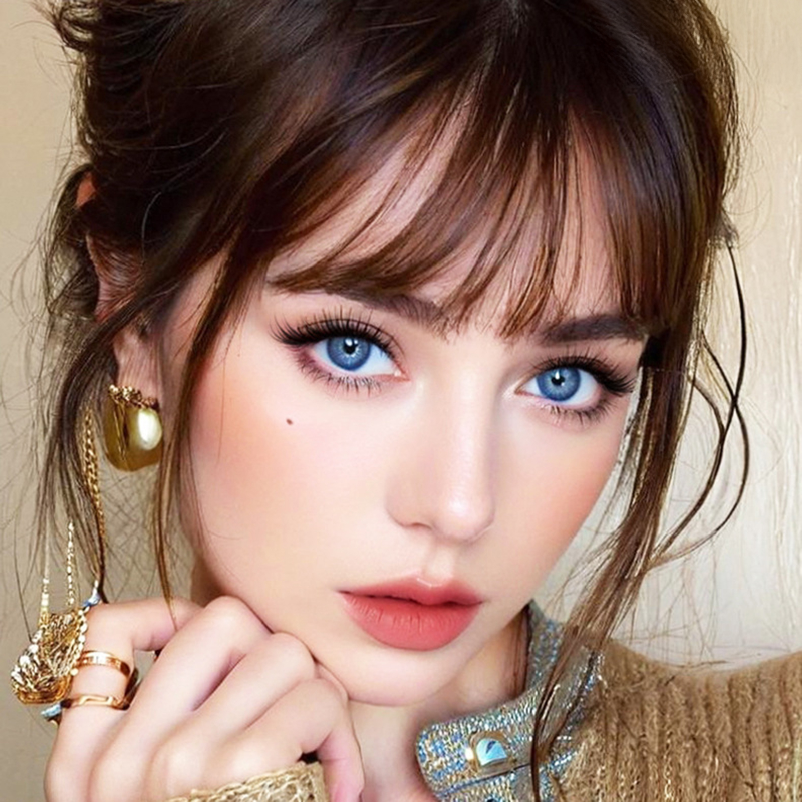 3Dマンガまつげストリップ ドラマティックな太くカールしたつ - Eyelash Extension Korean Style のレビューと価格