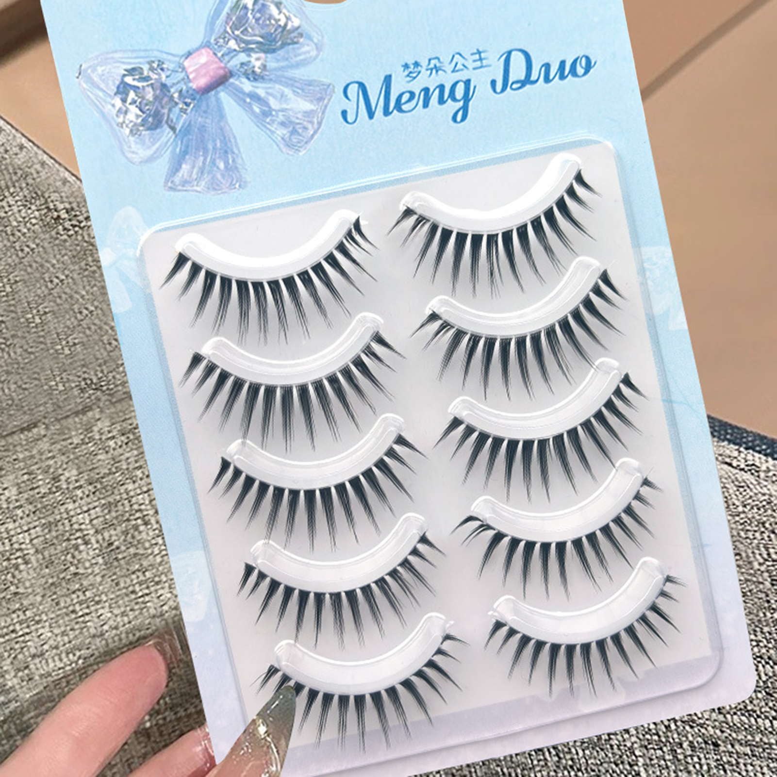 5 ペア韓国スタイルマンガつけまつげナチュラルスパイキーウィ - Eyelash Extension Korean Style のレビューと価格