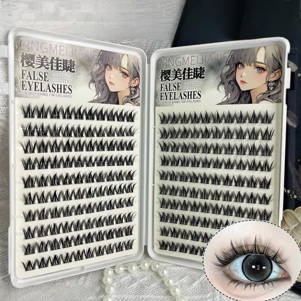 接着剤不要の韓国風つけまつげ ガールズグループ風まつげエクス - Eyelash Extension Korean Style のレビューと価格