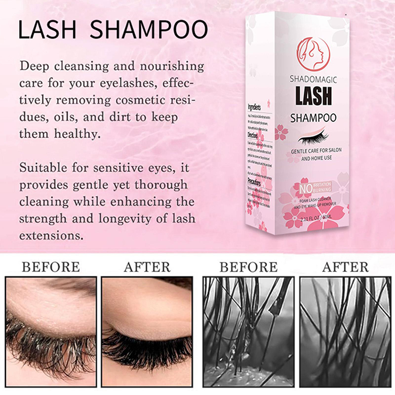 【A】60ML ファーストクリーニングラッシュシャンプー ま - Eyelash Extension Foam Cleanser のレビューと価格