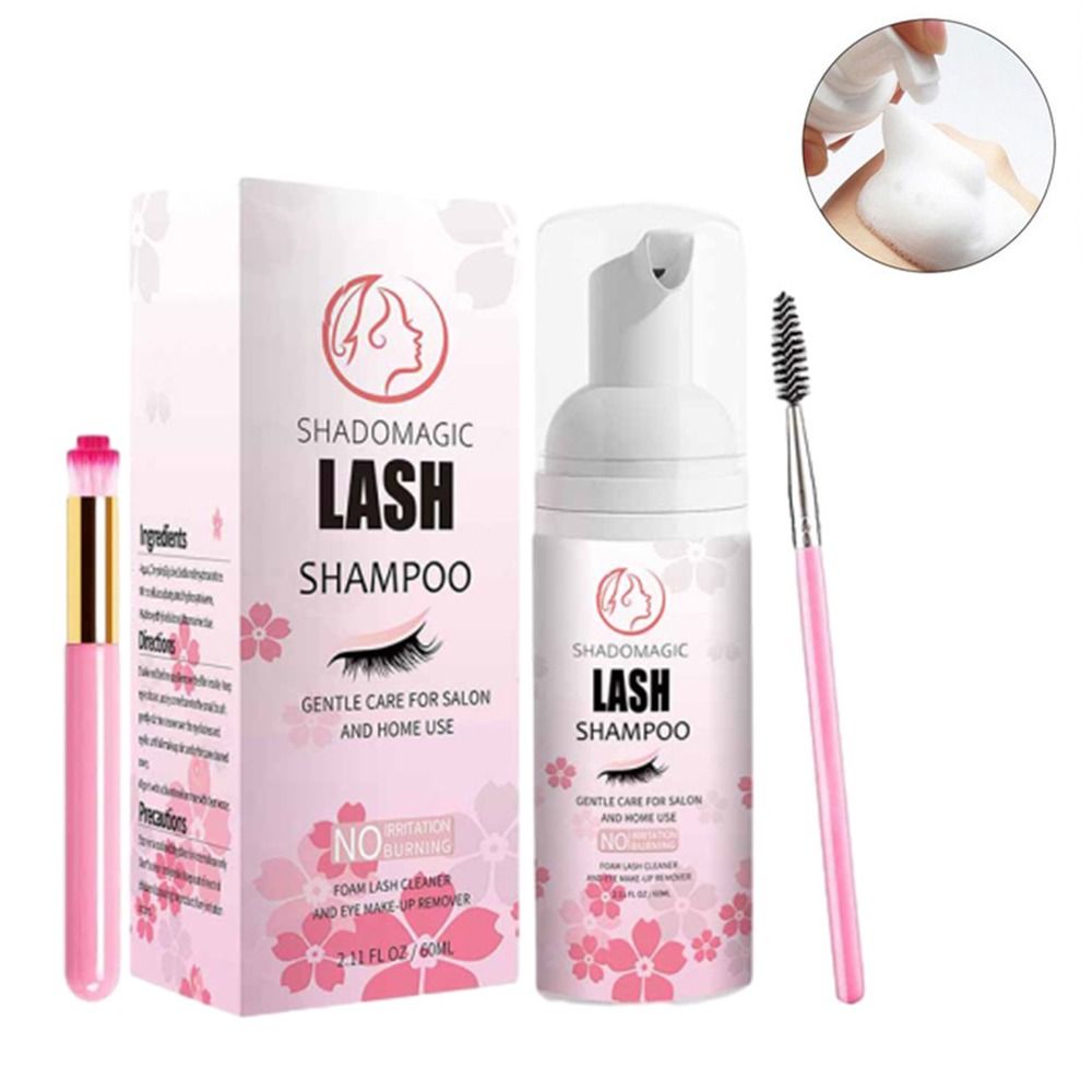 優しく繊細なまつげ洗浄ムース　低刺激性安全まつげエクステクレ - Eyelash Extension Foam Cleanser のレビューと価格