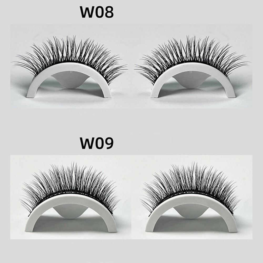 3 ペア再利用可能な偽まつげ非粘着性超自然粘着まつげ自己粘着 - Eyelash Extension Supernatural のレビューと価格