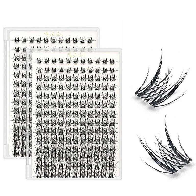 個々のまつげクラスターCカールミックスまつげクラスター3Dウ - Eyelash Extension Supernatural のレビューと価格