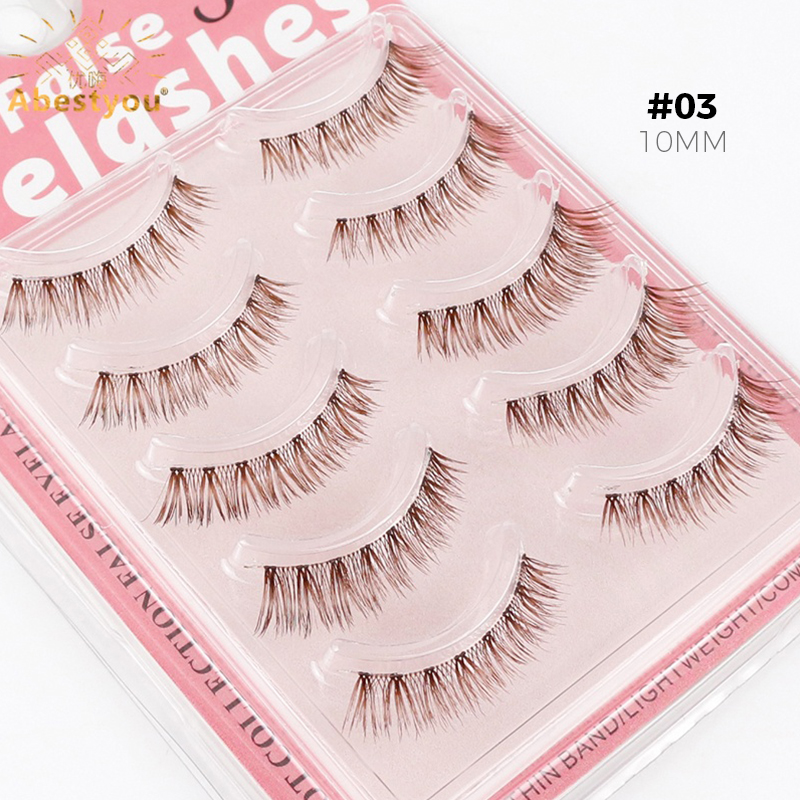 Abestyou 5ペア ショート ライター 7-10mm  - Eyelash Extension Japan のレビューと価格
