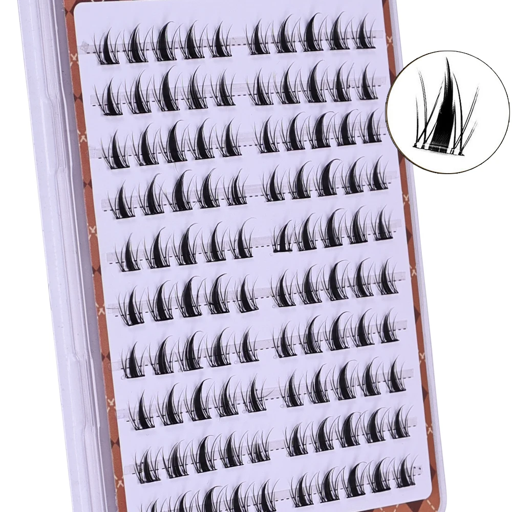 かわいいバニー 10 列つけまつげ - 接着剤不要の DIY - Eyelash Extension Japan のレビューと価格