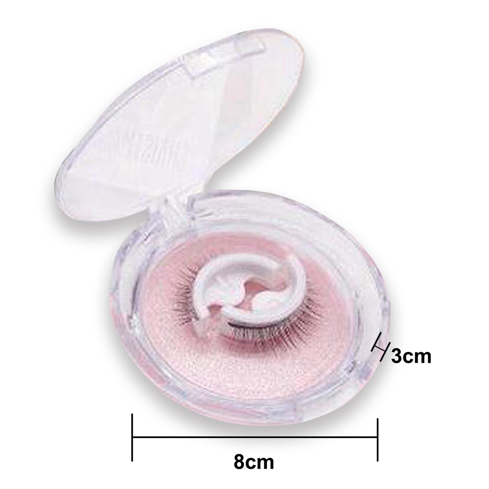 偽まつげ 再利用可能 複数のクリスタルボックス付き 便利で時 - Eyelash Extension For Men のレビューと価格