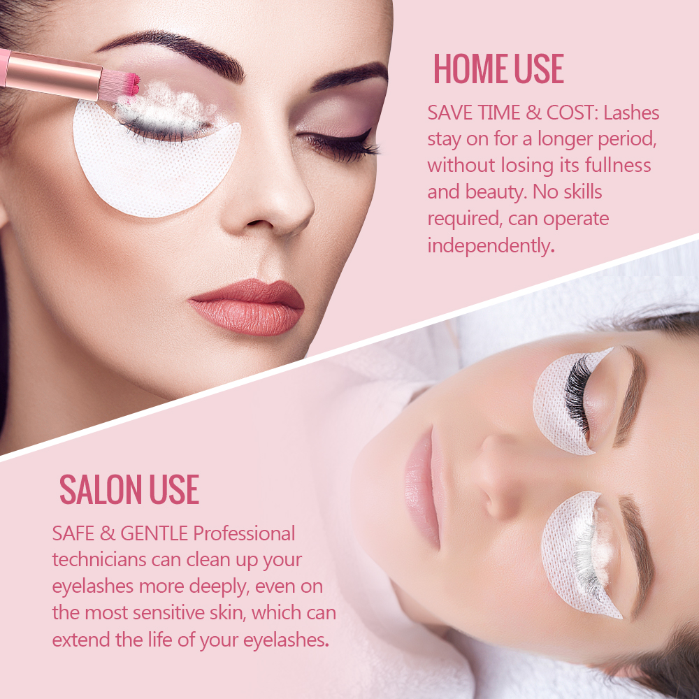 60 ミリリットルまつげエクステンションシャンプーポンププレ - Eyelash Extension Foam Cleanser のレビューと価格