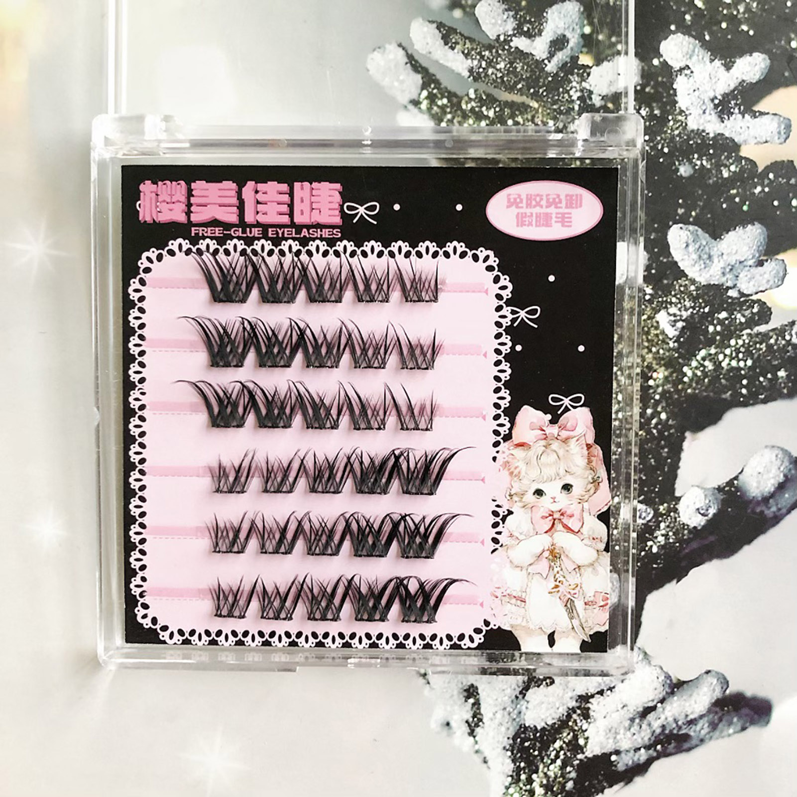 ナチュラルなアジア風ミックスつけまつげ ふわふわで柔らかい接 - Eyelash Extension Japan のレビューと価格