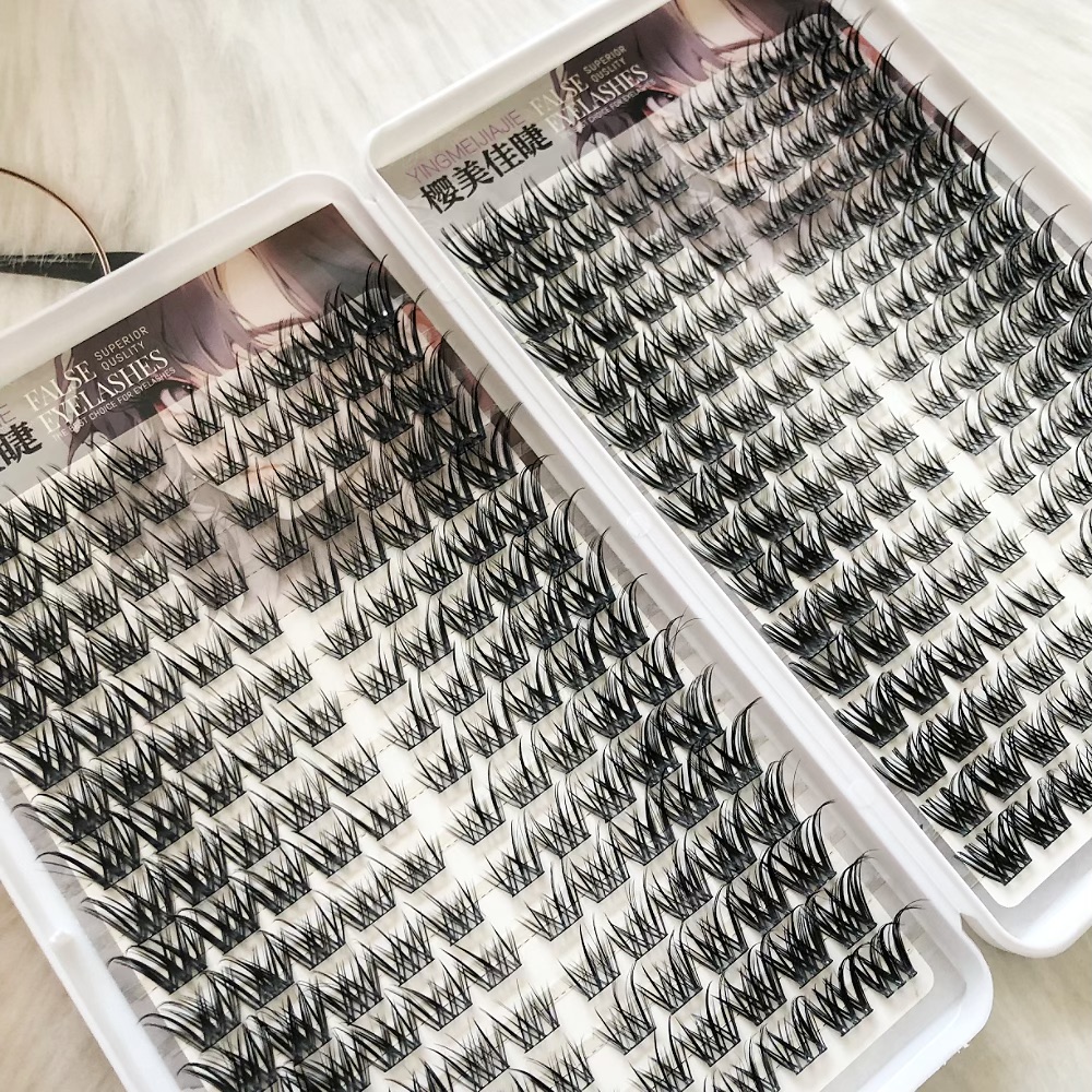 ナチュラルなアジア風ミックスつけまつげ ふわふわで柔らかい接 - Eyelash Extension Japan のレビューと価格