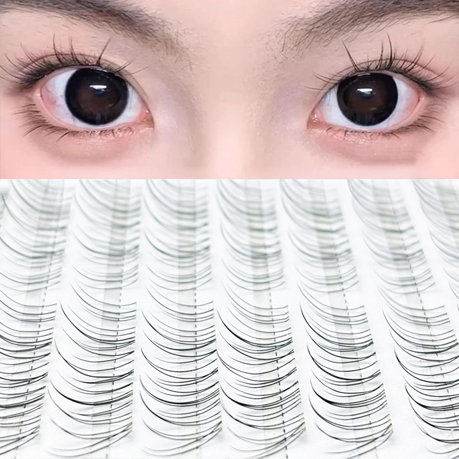 韓国スタイルつけまつげベビースタイルフェイクディアCカールナ - Eyelash Extension Korean Style のレビューと価格