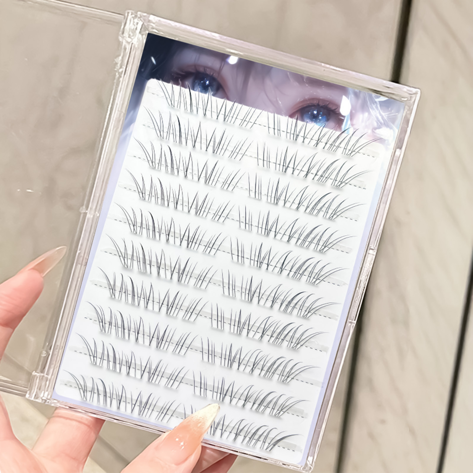 韓国スタイルつけまつげベビースタイルフェイクディアCカールナ - Eyelash Extension Korean Style のレビューと価格