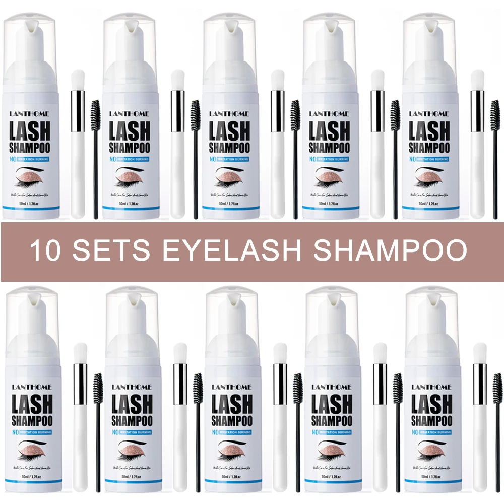 50 ミリリットルプロまつげエクステンションシャンプーフォー - Eyelash Extension Foam Cleanser のレビューと価格