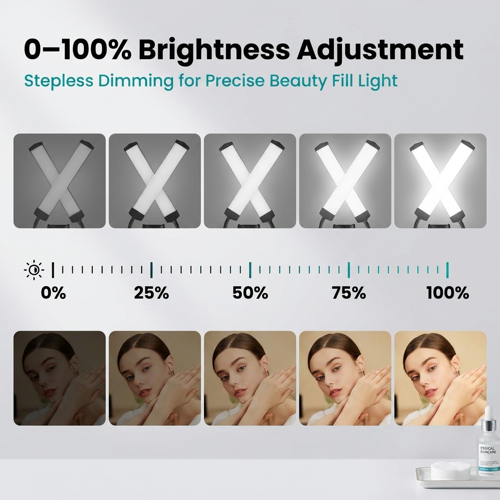 65Wまつげエクステランプ 4アーム写真撮影用美容4灯式ラン - Video Eyelash Extension のレビューと価格