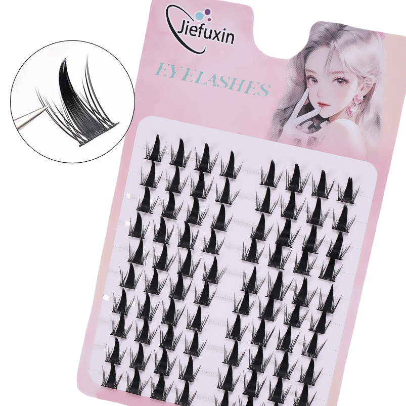 つけまつげ 5D ふわふわ厚いナチュラルカーリングまつげエク - Eyelash Extension Anime のレビューと価格