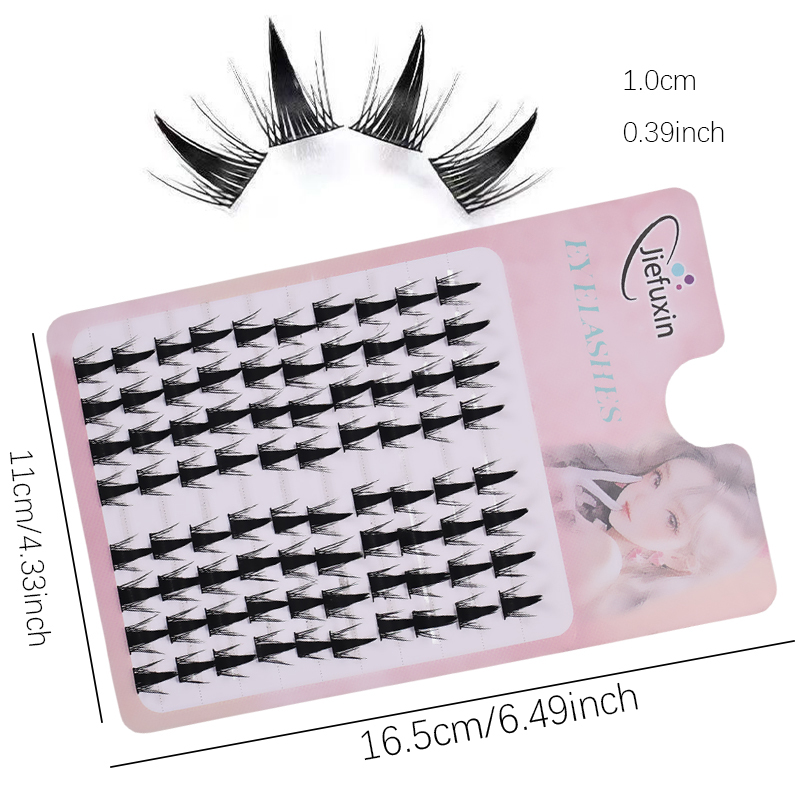 つけまつげ 5D ふわふわ厚いナチュラルカーリングまつげエク - Eyelash Extension Anime のレビューと価格