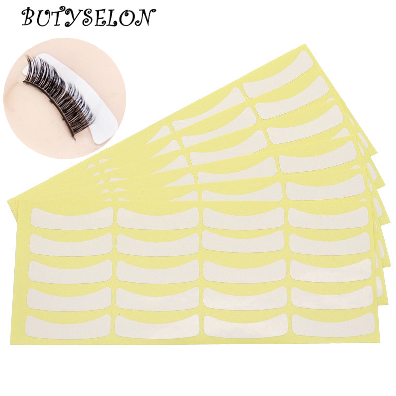 100 ペアまつげエクステンション紙パッチグラフティングまつ - Eyelash Extension Equipment のレビューと価格