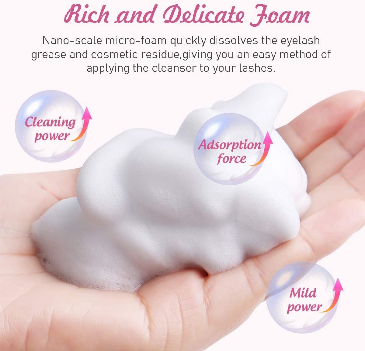50 ミリリットル Lanthome プロまつげエクステンシ - Eyelash Extension Foam Cleanser のレビューと価格