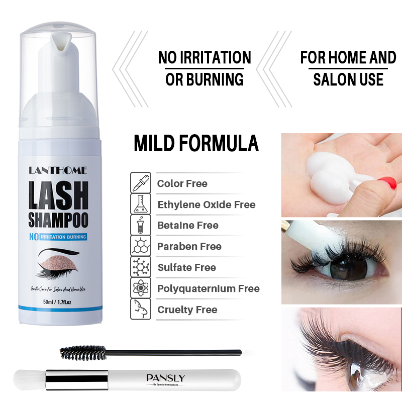 50 ミリリットル Lanthome プロまつげエクステンシ - Eyelash Extension Foam Cleanser のレビューと価格