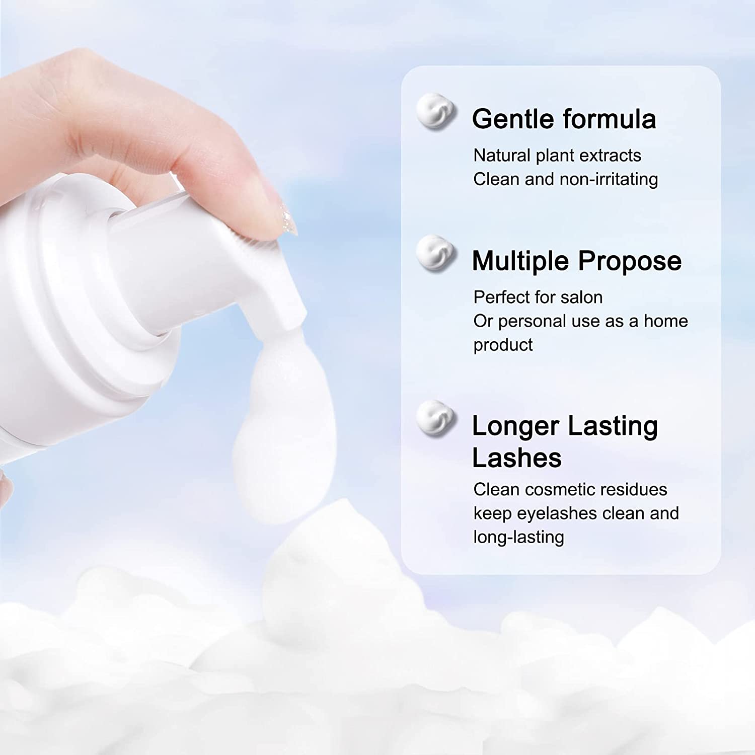 50 ミリリットル Lanthome プロまつげエクステンシ - Eyelash Extension Foam Cleanser のレビューと価格
