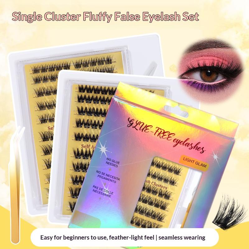 新しいDIYまつげエクステキット、接着剤不要の個別まつげクラ - Eyelash Extension Jakarta のレビューと価格