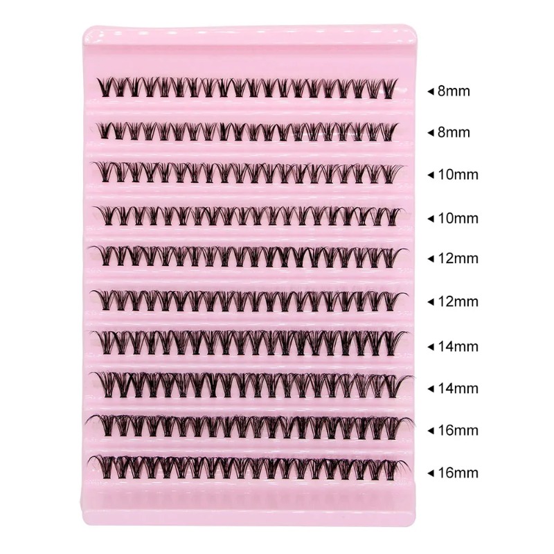 大容量スーパーバンチDIYクラスターラッシュ8-16mmミッ - Eyelash Extension Supernatural のレビューと価格