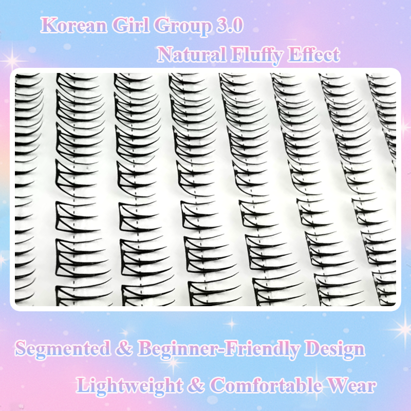 韓国ガールズグループ3.0/4.0クラスターラッシュふわふわ - Eyelash Extension Korean Style のレビューと価格