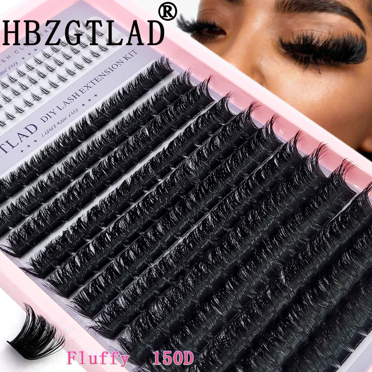 HBZGTLAD 60D-200D ボトム＆ふわふわまつげク - Eyelash Extension For Men のレビューと価格