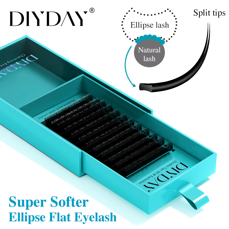 DIYDAY 楕円フラットまつげエクステンション 0.15  - Eyelash Extension Supernatural のレビューと価格
