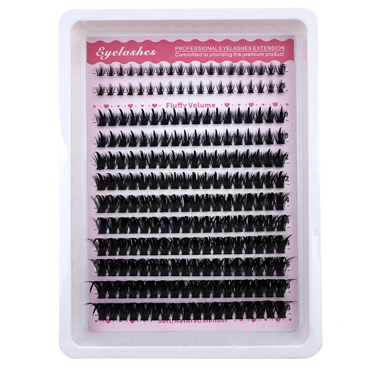 スパイクス60D-300Dまつげ6-18mmラッシュスパイク - Eyelash Extension Anime のレビューと価格