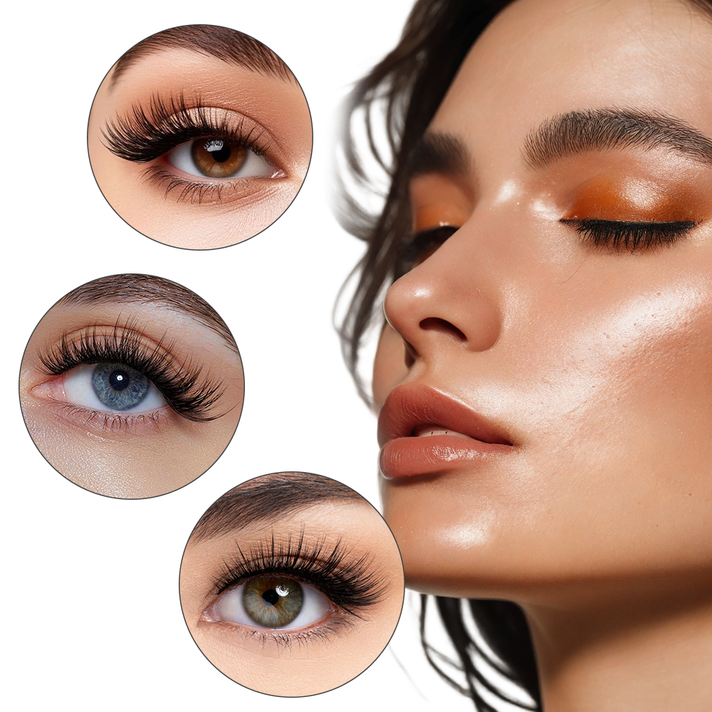 50 個レインボークリスタルまつげメイクブラシ使い捨てマイク - Eyelash Extension Jakarta のレビューと価格