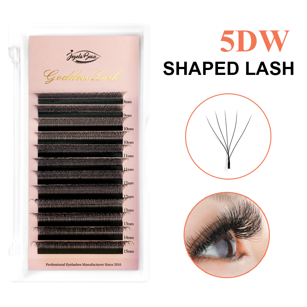 女神5D W型まつげビッグバンドルまつげエクステメガボリュー - Eyelash Extension Supernatural のレビューと価格