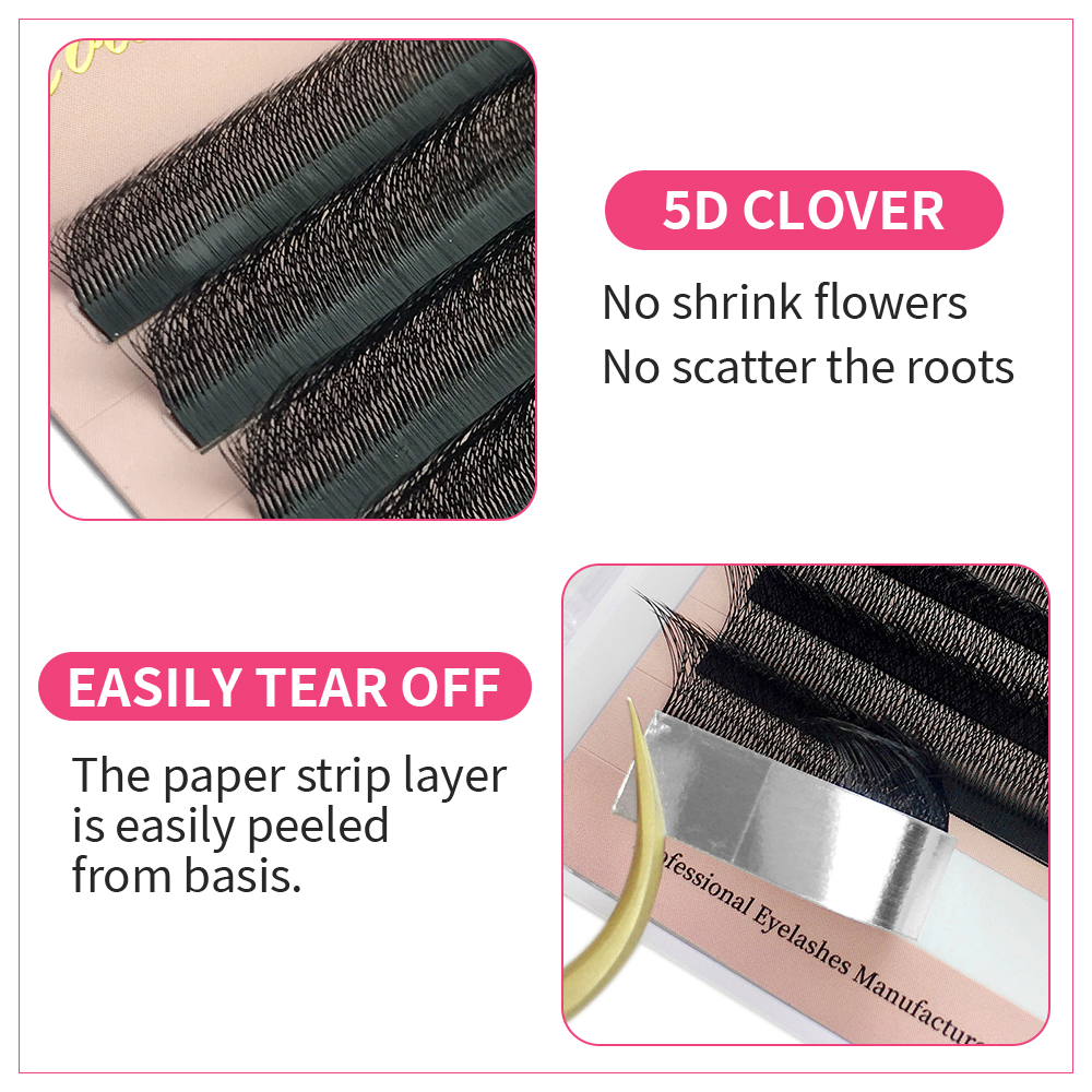 女神5D W型まつげビッグバンドルまつげエクステメガボリュー - Eyelash Extension Supernatural のレビューと価格