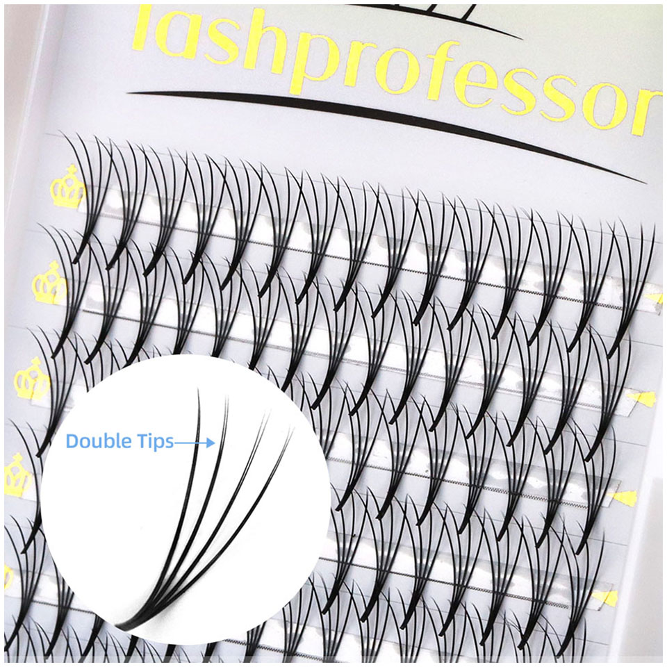 細い根のまつげエクステファン,スーパーブラック,フラット,先 - Eyelash Extension Supernatural のレビューと価格