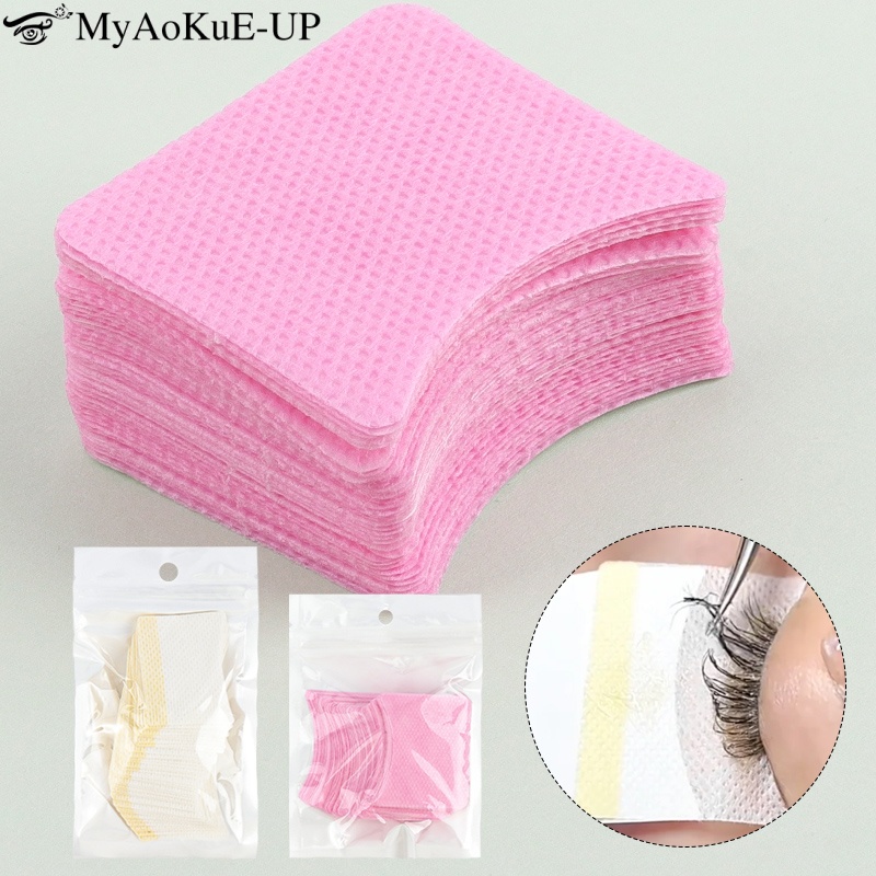 40 個まつげエクステンションリムーバーコットンパッドラッシ - Eyelash Extension Jakarta のレビューと価格