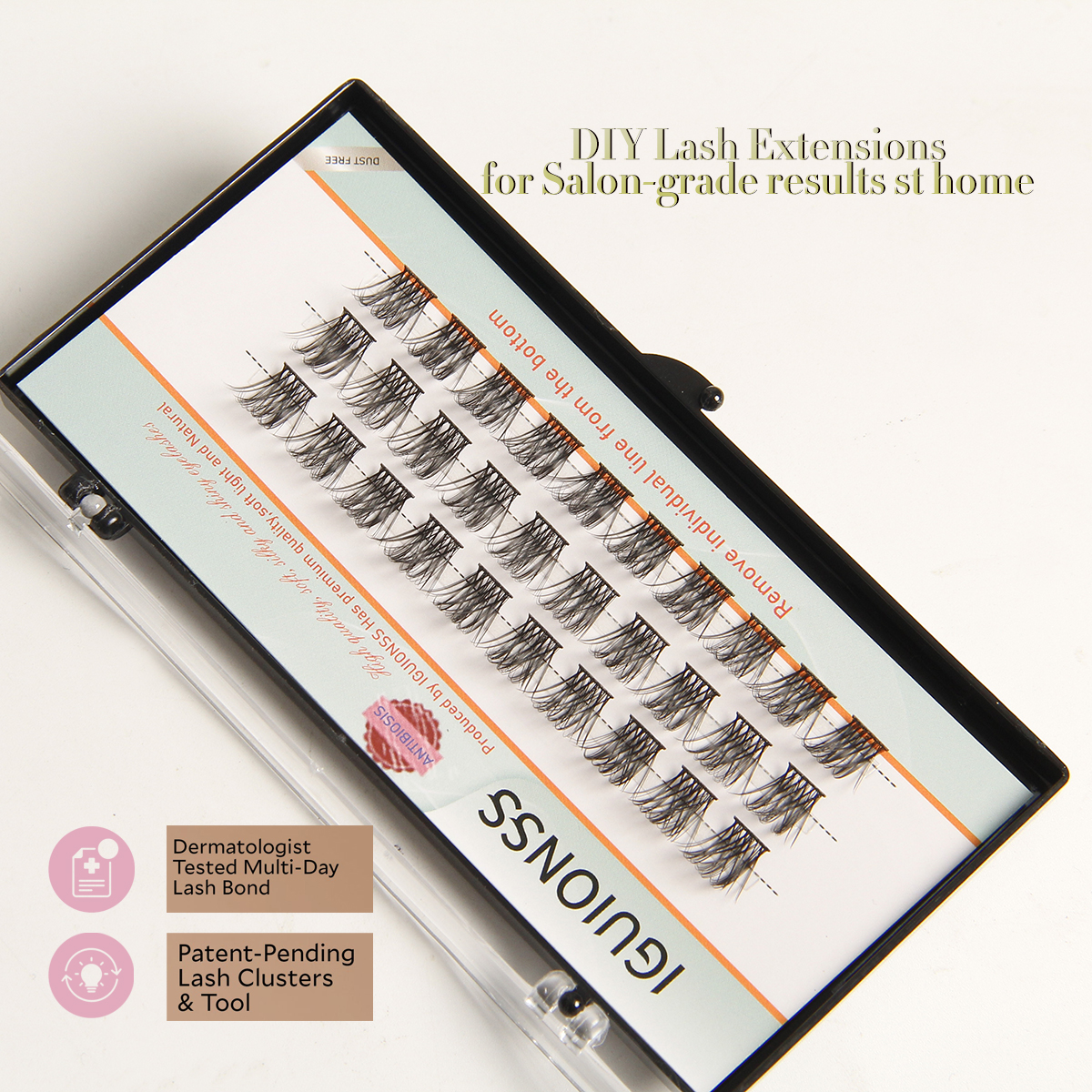 IGUIONSS ラッシュクラスター DIY まつげエクステ - Eyelash Extension Anime のレビューと価格