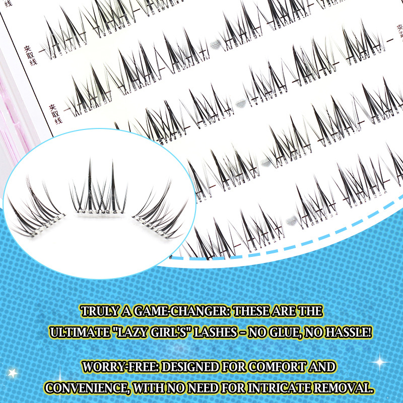 接着剤不要のまつげ「ノーバンド」接着剤不使用のひまわりつけま - Eyelash Extension Supernatural のレビューと価格