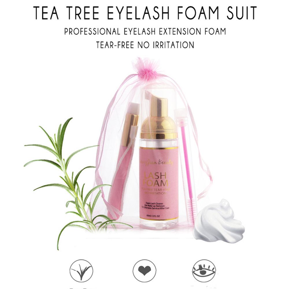肌触りやシャンプー,つけまつげの発泡剤,天然まつげ洗浄剤,安 - Eyelash Extension Foam Cleanser のレビューと価格