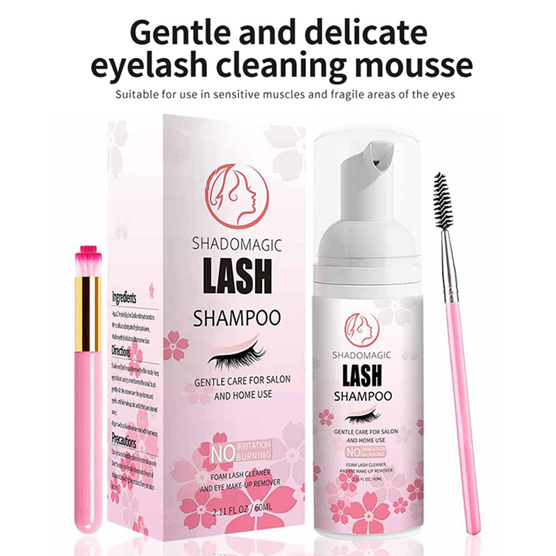 「ファストクリーニングラッシュシャンプー まつげ用 60ML - Eyelash Extension Foam Cleanser のレビューと価格