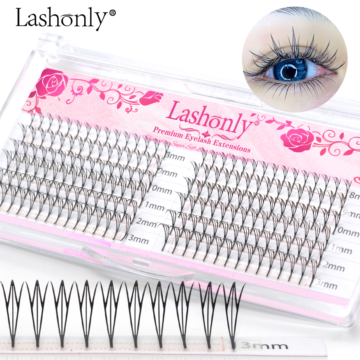 ラッシュオンリー コミックフェアリー ミンクまつげエクステ  - Eyelash Extension Anime のレビューと価格