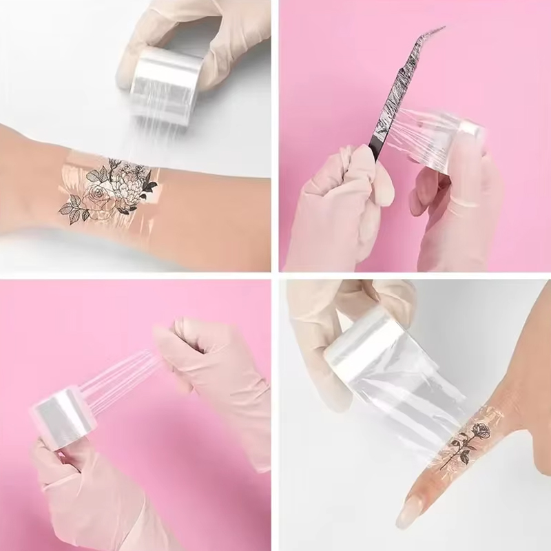 200 メートル/ロールクリアメイクアップフィルムリップ眉毛 - Eyelash Extension Jakarta のレビューと価格