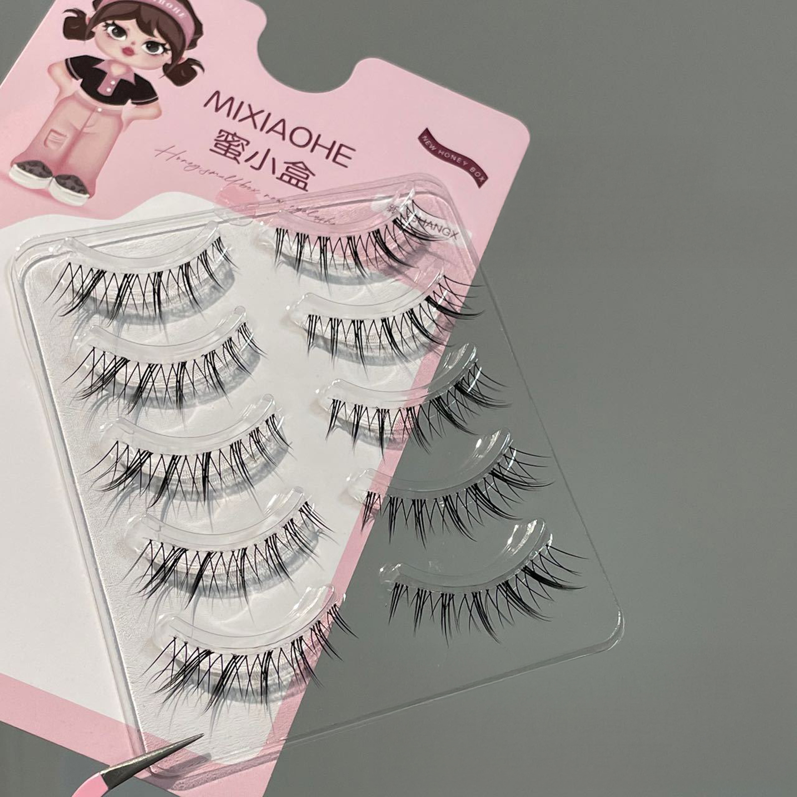 フォックスまつげ韓国スタイルクールつけまつげフルストリップマ - Eyelash Extension Korean Style のレビューと価格