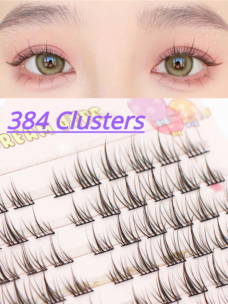 32 行マンガラッシュまつげブック高品質クラスターまつげマン - Eyelash Extension For Men のレビューと価格