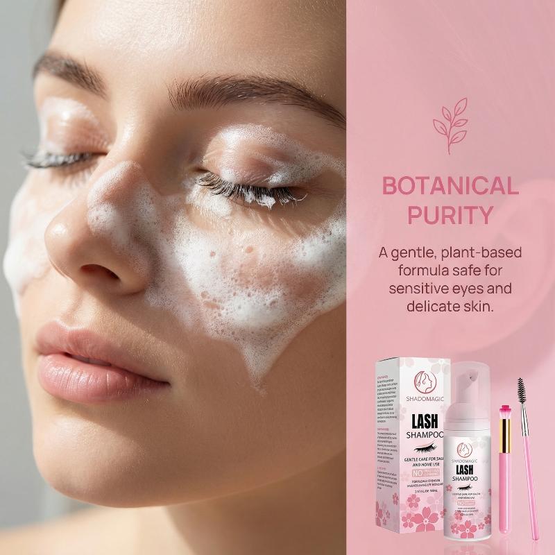 ラッシュシャンプー 60ML 速効まつげクレンザー マスカラ - Eyelash Extension Foam Cleanser のレビューと価格