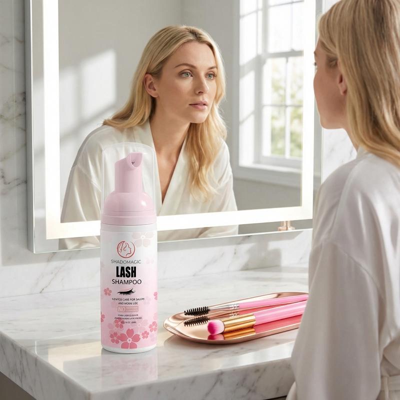 ラッシュシャンプー 60ML 速効まつげクレンザー マスカラ - Eyelash Extension Foam Cleanser のレビューと価格