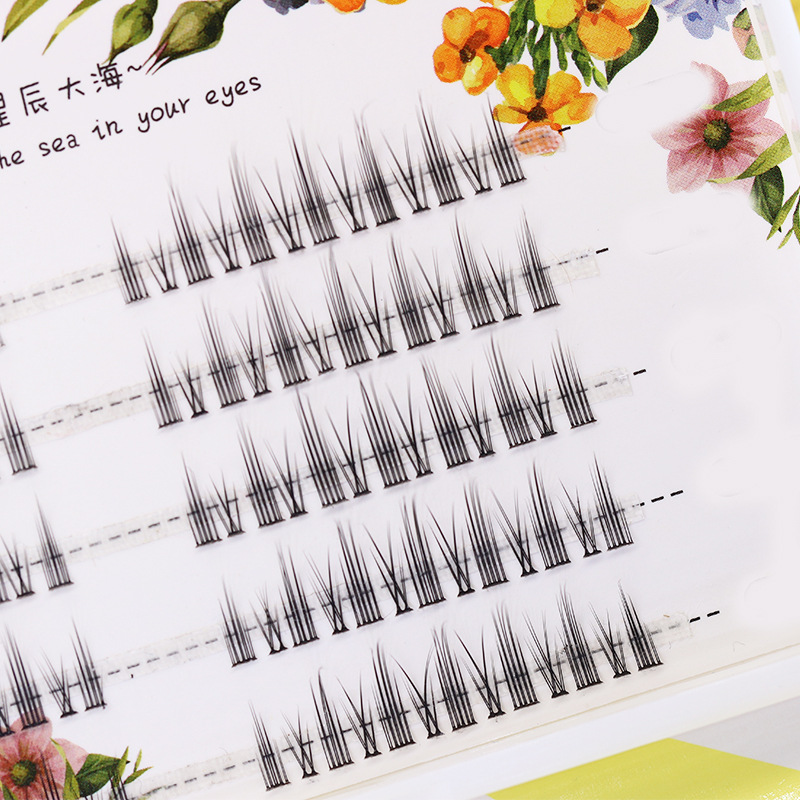 ドリームナカイ-女性用の不規則な偽のつけまつげ,自然なステッ - Eyelash Extension Supernatural のレビューと価格