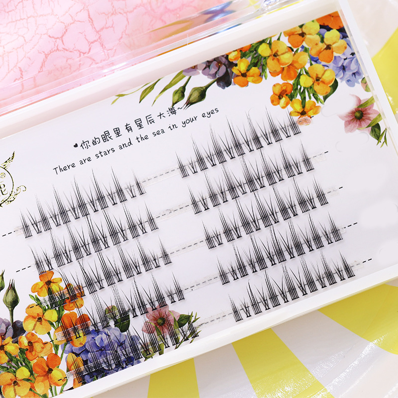 ドリームナカイ-女性用の不規則な偽のつけまつげ,自然なステッ - Eyelash Extension Supernatural のレビューと価格